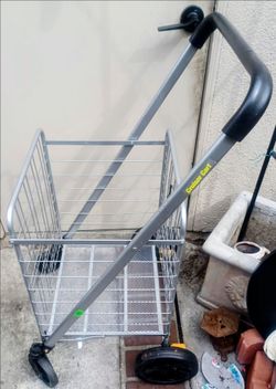 Cruiser Cart Deluxe 2 - Silver - 18" W x 15" D x 39" H