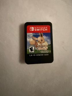 Nintendo switch Pokémon Eevee