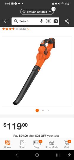 Black And Decker Blower