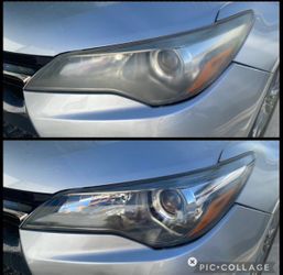 Headlight restore pair kit