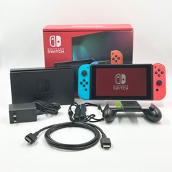 Nintendo Switch v2 Video Game Console HAC-001(-01)  Black