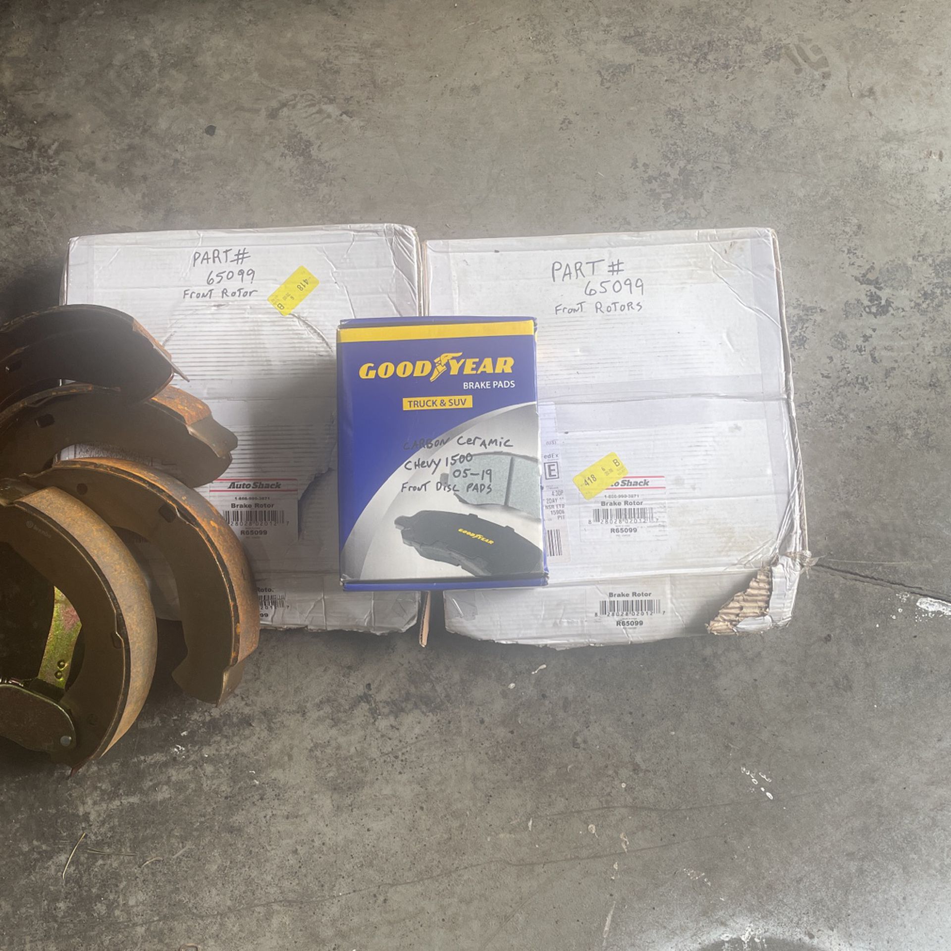 Brakes And Rotors
