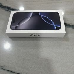 iPhone 16 Pro 256G Brand New Unlock Black Titanium No Trades 