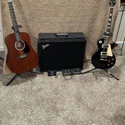Guitars, Amp And Equipment 