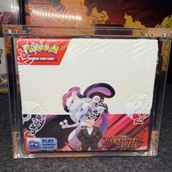 Destined Rivals Booster Box w Acrylic Case 