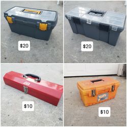 Tool Box - 4 Available See Details Below