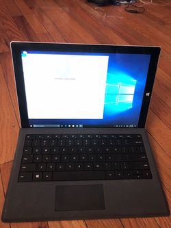 Surface pro 3 128gb with case keyboard and pen