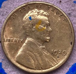 1929s Lincoln Wheat Penny