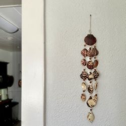 Seashell And Crystal Wind chime
