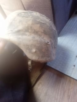 Kevlar army helmet