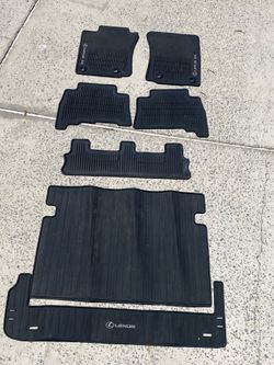 Lexus GX rubber protective mats