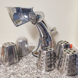 Heavy-duty vegetable chopper, dynamic food processor with stainless steel grinders
