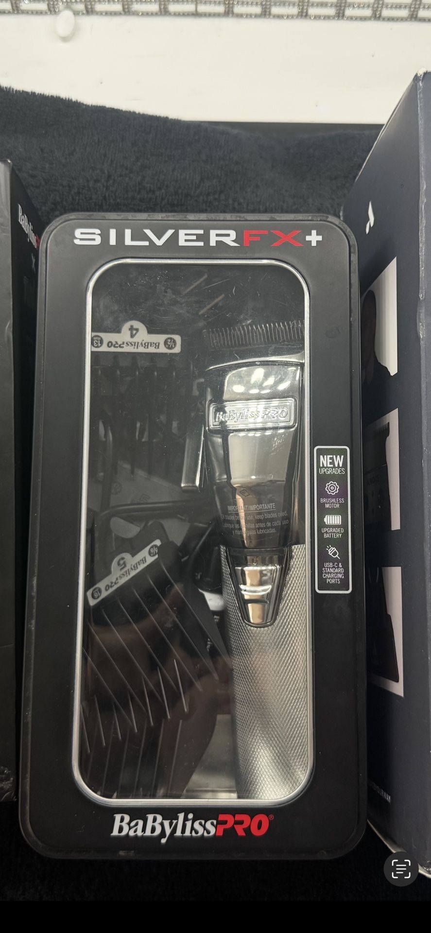 New Babyliss Clipper Fx+ Sliver $90