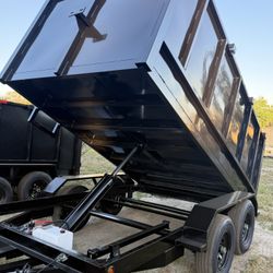 New 8x4x12 Hydraulic Utility Dump Trailer 🔥
