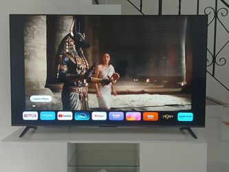 65” Insignia Smart Fire TV + White TV Stand