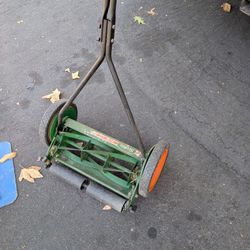 Manual Push Mower