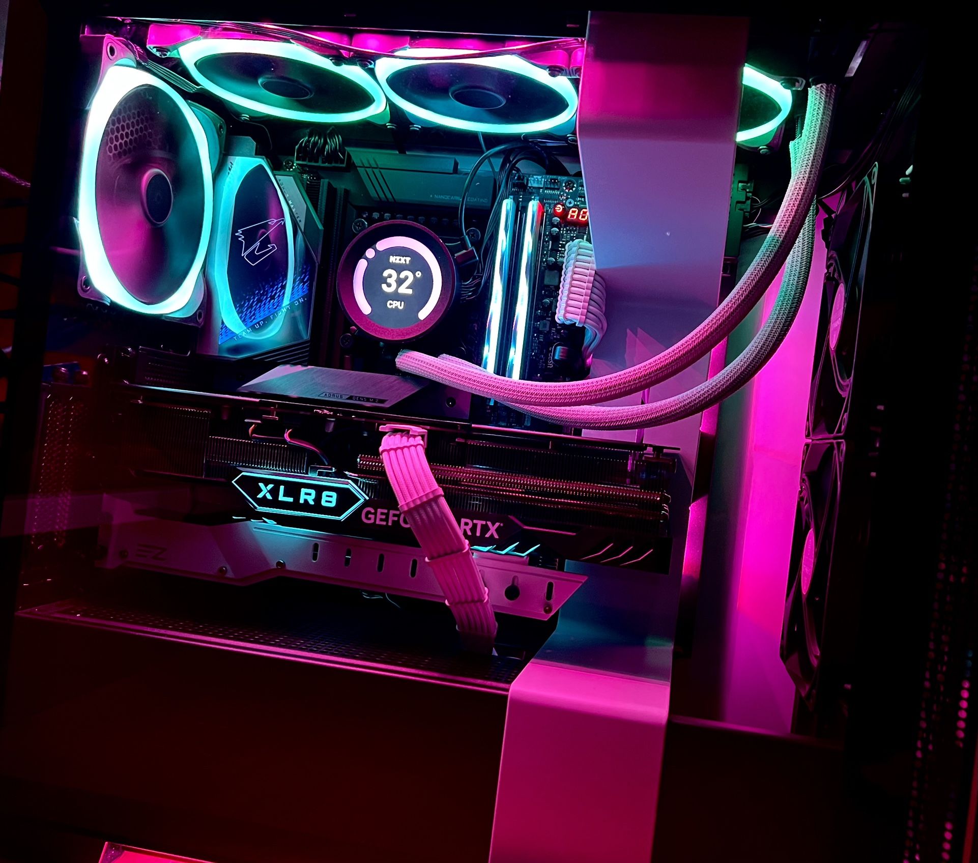 Gaming PC With RTX 4080, 32GB RAM, & 2TB NVME SSD