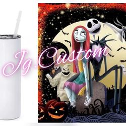 Custom Halloween tumblers 20 Oz
