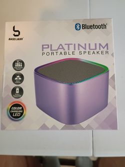 Platinum portable speaker