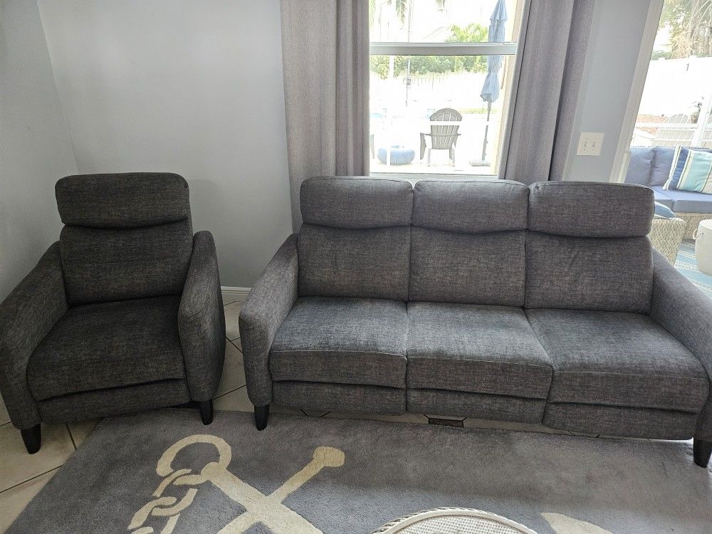 Sofa And Recliner Set