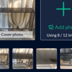 Aquarium /terrarium And table Free items Included