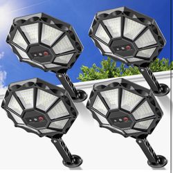 Solar Outdoor Lights with Motion Sensor--4 packs