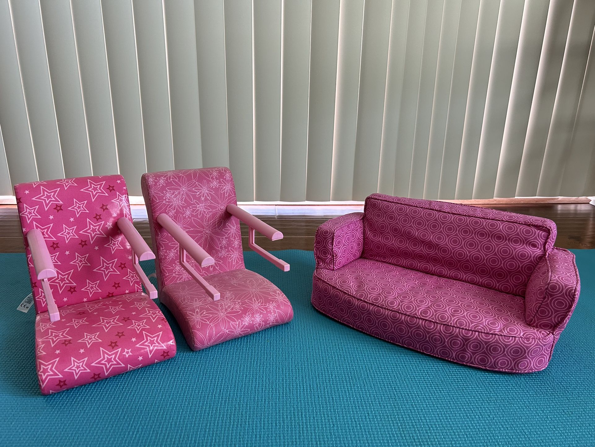 “Treat Seat” & “Comfy Couch” for American Girl