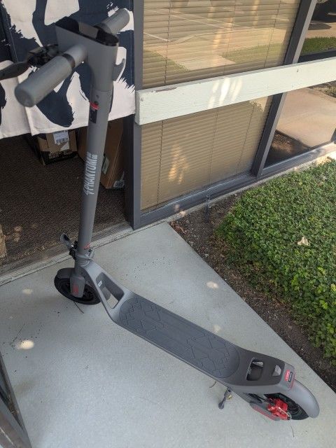 -PHANTOM GOGO A8 Foldable Electric Scooter 28 Miles Grey(officially refurbished)