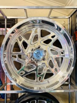 22x12 6x135 Ford F-150 lifted Forged aluminum rims and tires 33125022