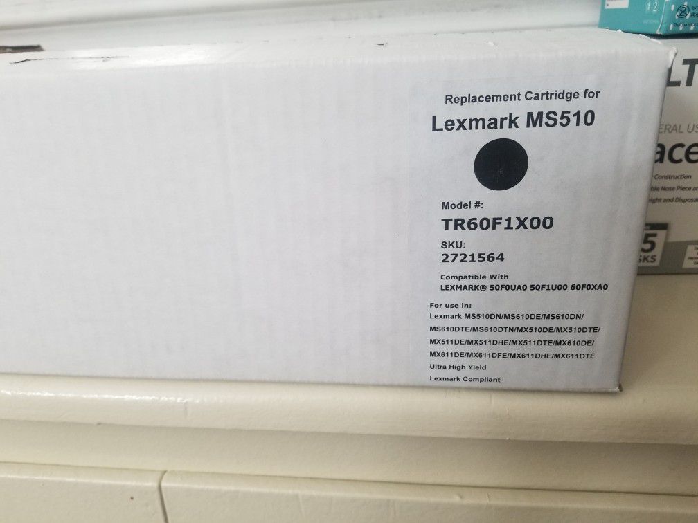 Lexmark Black Replacement Cartridge MS510