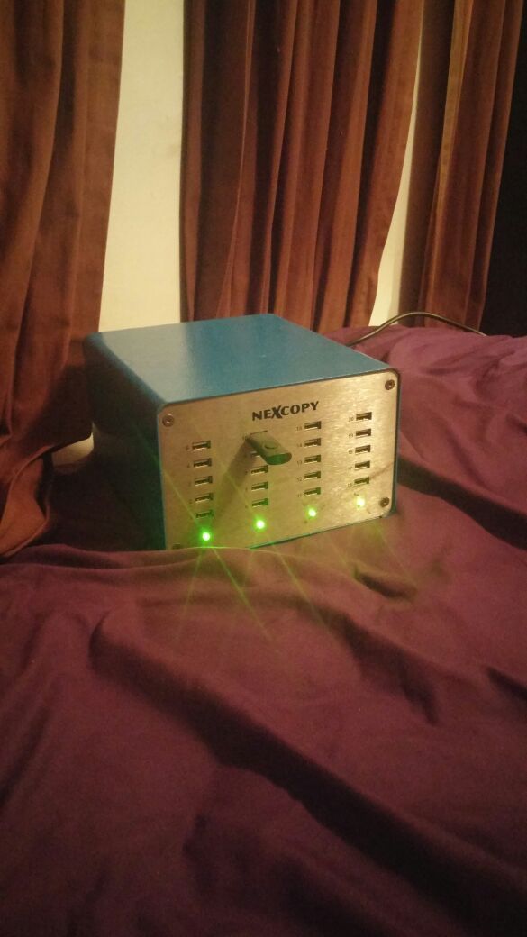 Nexcopy usb duplicator