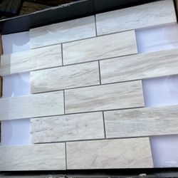 Angora Subway Tile Per Box (10 Pieces) 