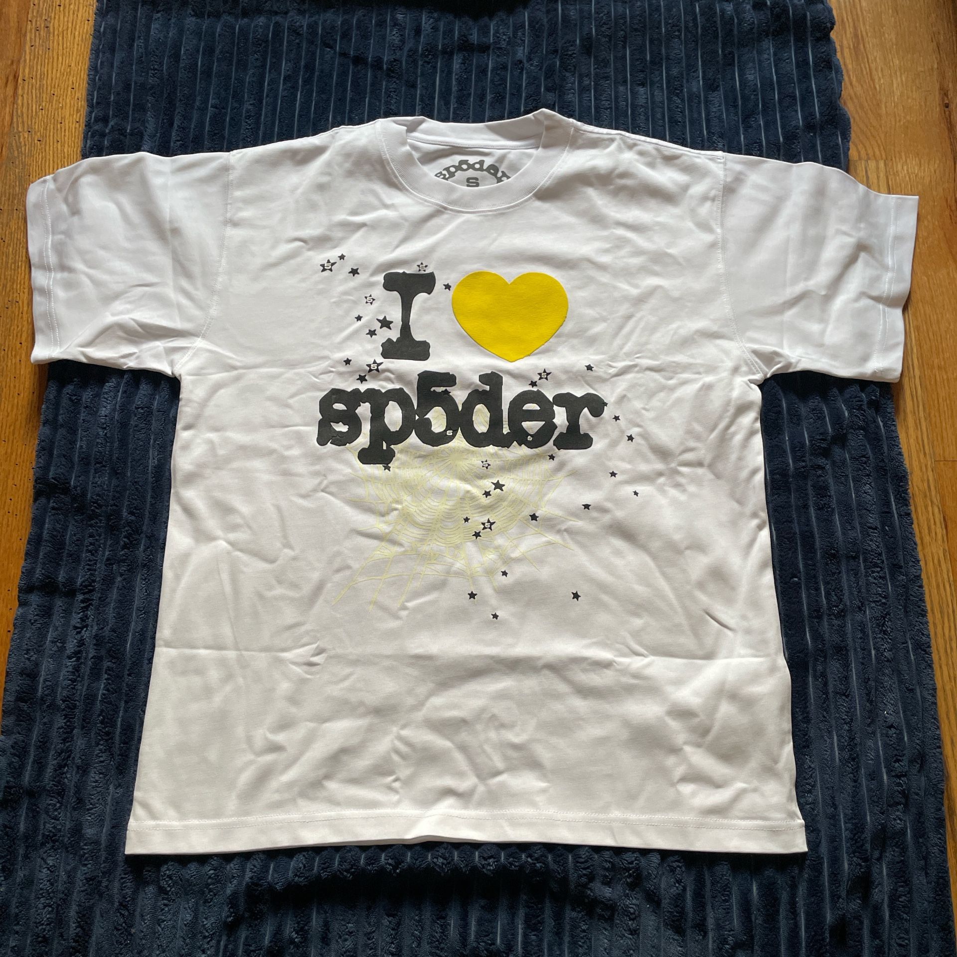 Sp5der ‘I Heart Sp5Der’ Tee Yellow