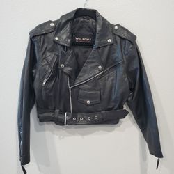 Vintage Women's Wilson Leather Jacket Size M