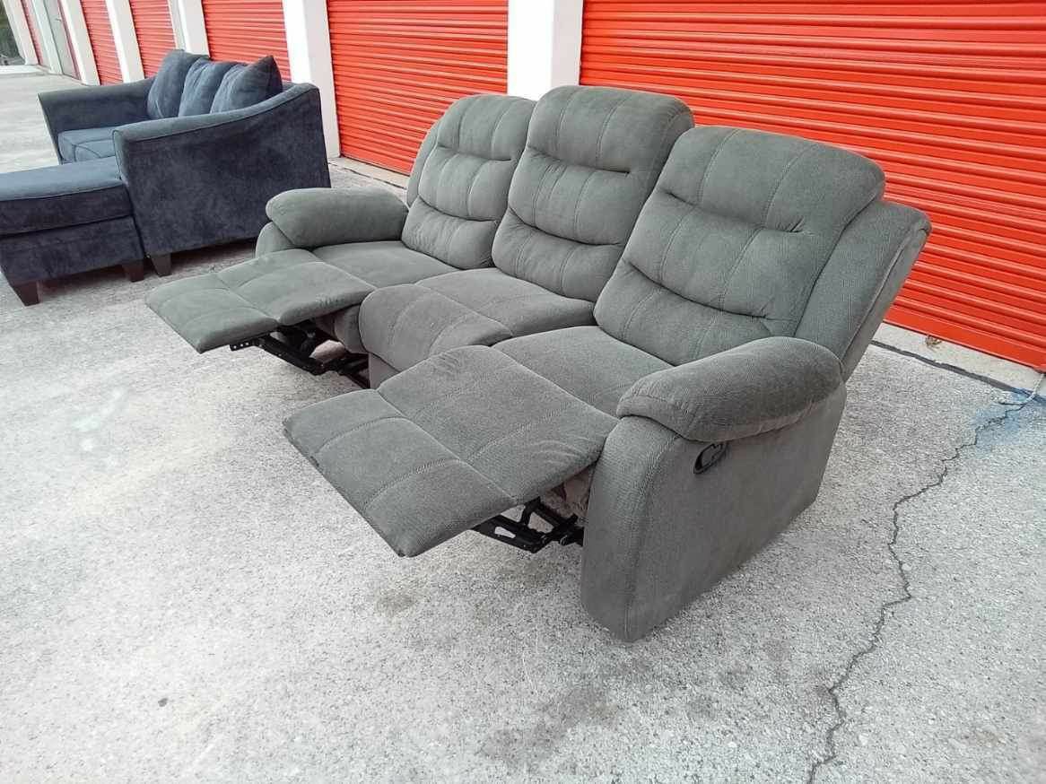 3 Seater Reclining Couch/ Pre-Owned