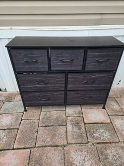 7-Drawer Fabric Dresser Storage Organizer