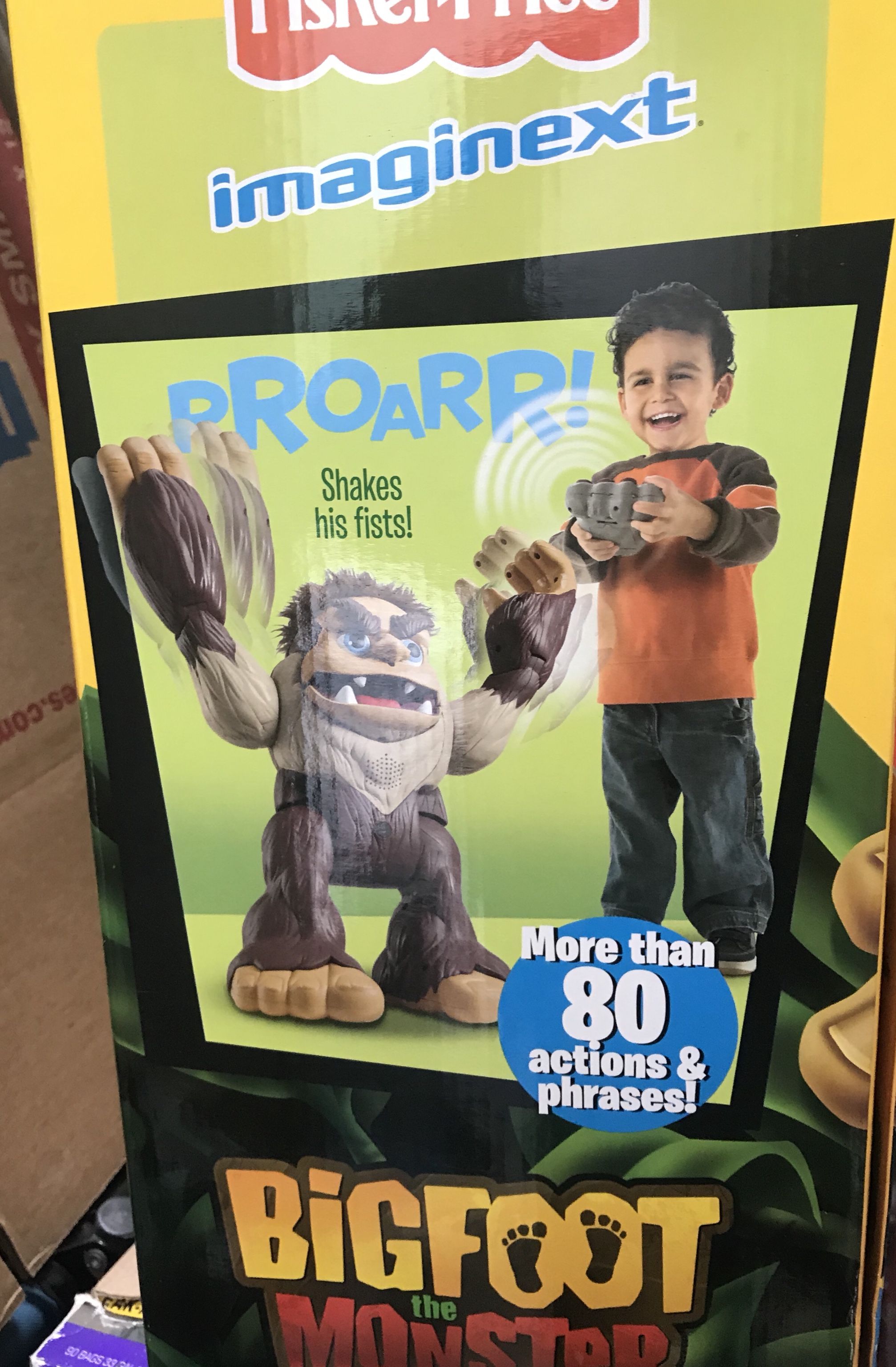 Toy Fisher Price BIGFOOT 2010  & Hobbies