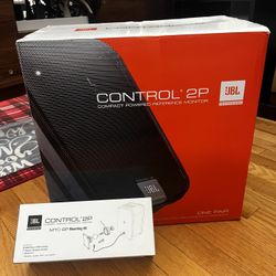 Speakers - JBL Control 2P with Wall Mount