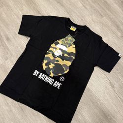 Camo Big Head Bape Tee