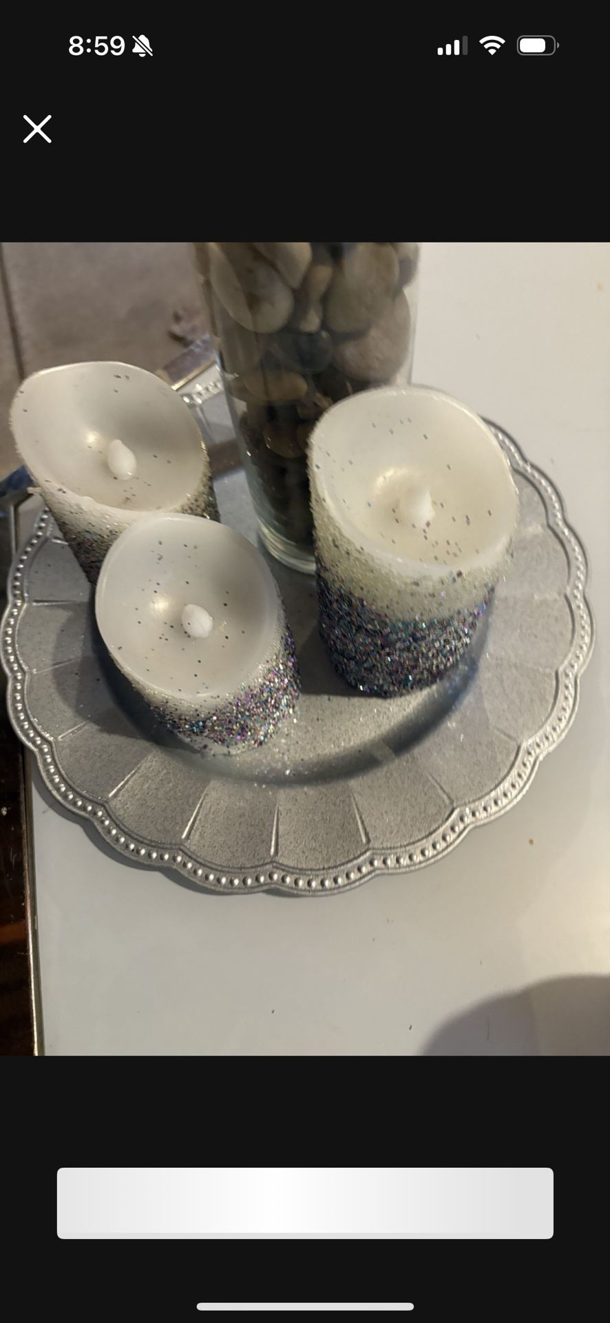 Candles for decoration