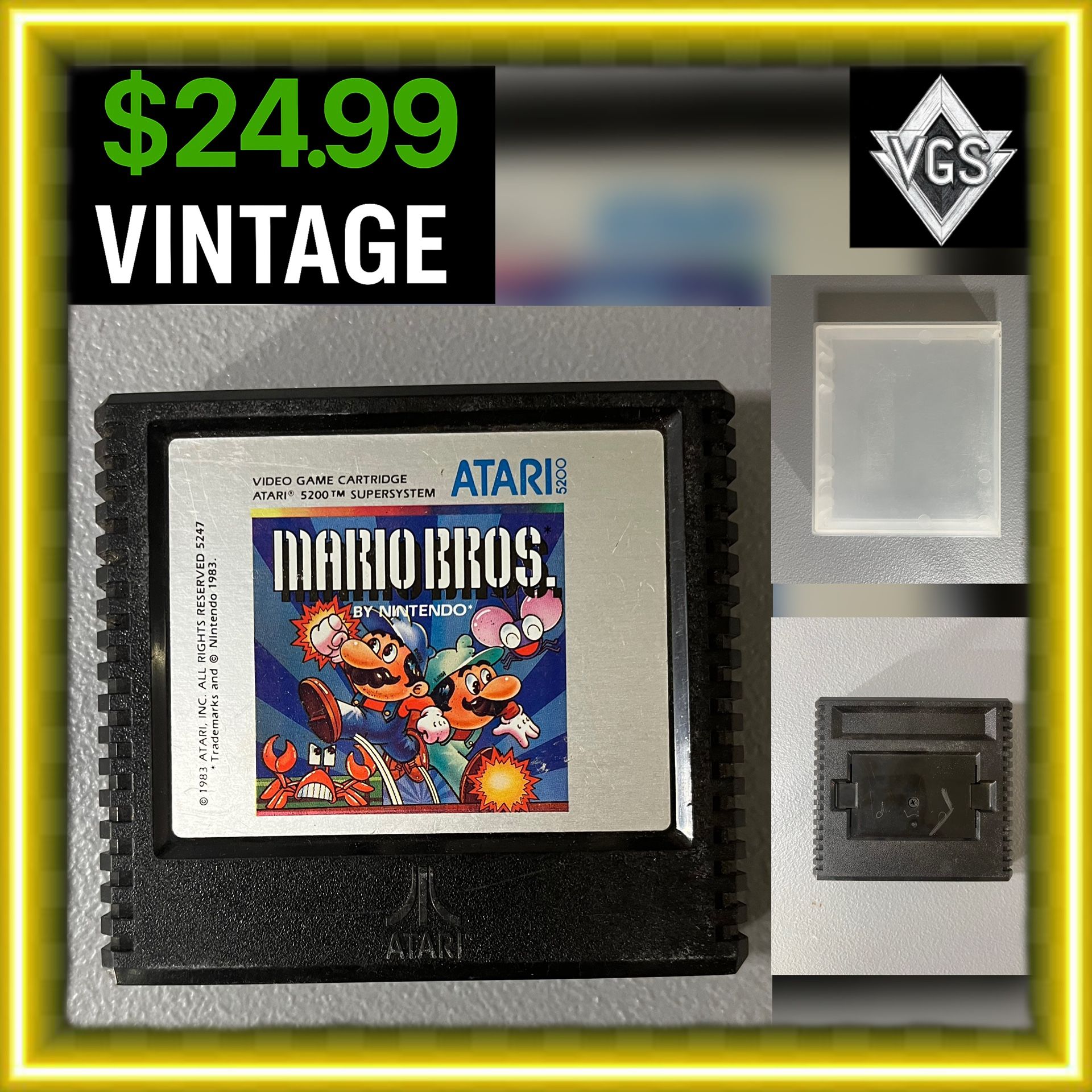 *VINTAGE* Mario Bros. (ATARI)
