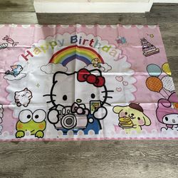 Hello Kitty Backdrop 