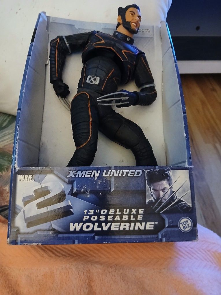 X-men United 13 " Deluxe Poseable Wolverine 