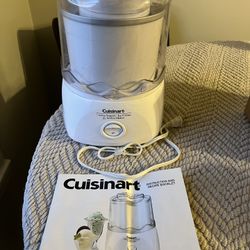Cuisinart Ice Cream Maker - NEW 