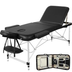 New Massage Table Wide Tilt Head Rest Carry Bag