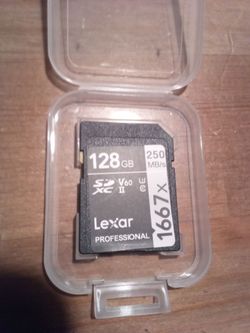 Lexar professional - flash memory card - 128 gb