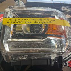 2014 2017 Gmc Sierra 1500 Left Side New Oem Headlight