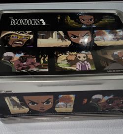 Sony TV Boondocks tin collectibke lunchbox