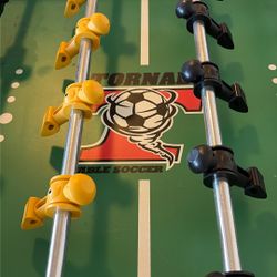 Tornado Foosball Table With Balls 
