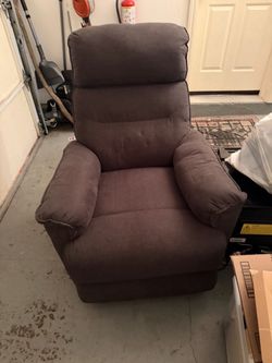 Gray Small Rocking Recliner